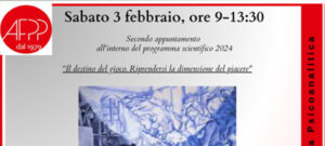 Seminario “Il destino del gioco. Riprendersi la dimensione del piacere”